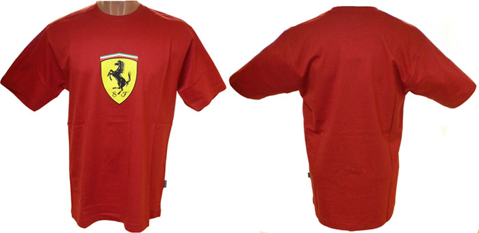 Футболка Ferrari Big Scudetto - Одежда Ferrari